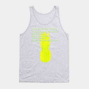 Solve crimes the Psych way Tank Top